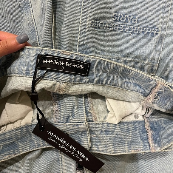 Brand new manier de vior jeans size 8 - Picture 2 of 5